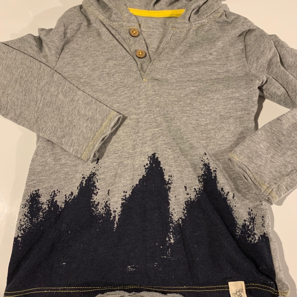 Burt’s Bees Baby Toddler Hooded Shirt